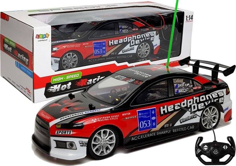 Lean Sport Sportowe Autko Zdalnie Sterowane R/C 27Mhz Czerwone