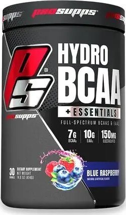 PROSUPPS Pro Supps - HydroBCAA + Essentials, Malina, Proszek, 414g