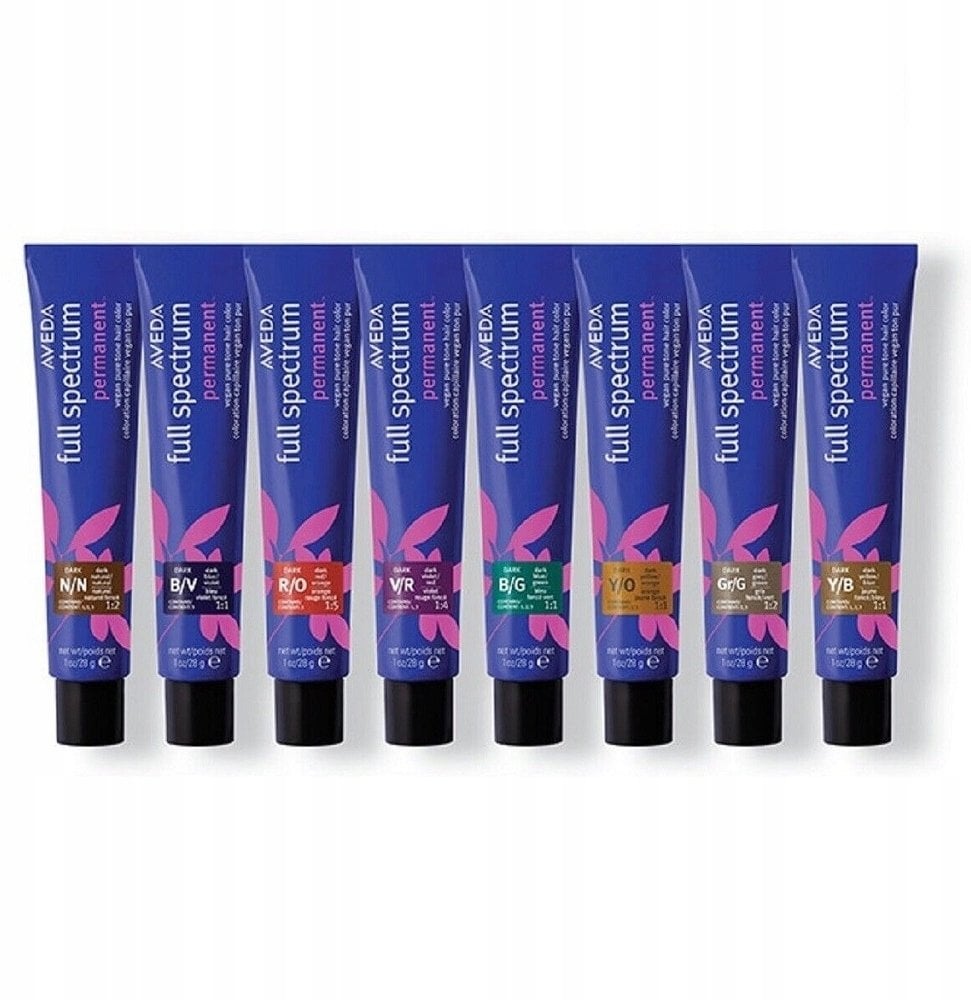 Aveda Full Spectrum Permanent Pure Tone Hair Color trwała farba do włosów Dark Yellow/Blue 28g