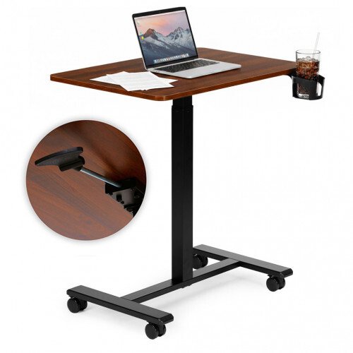 Biurko ModernHome Biurko pneumatyczne z kółkami