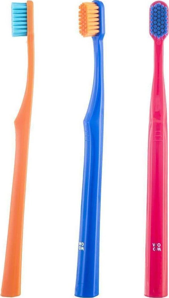 Woom Woom 6500 Ultra Soft Toothbrush szczoteczka do zębów z miękkim włosiem 3szt.