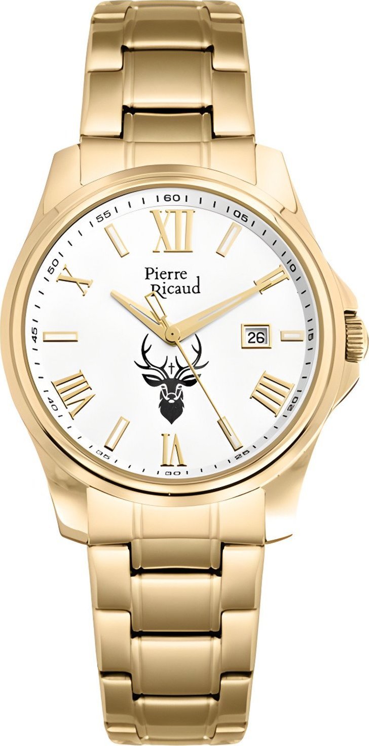 Zegarek Pierre Ricaud Zegarek damski Pierre Ricaud P21089.1132QRE złoty