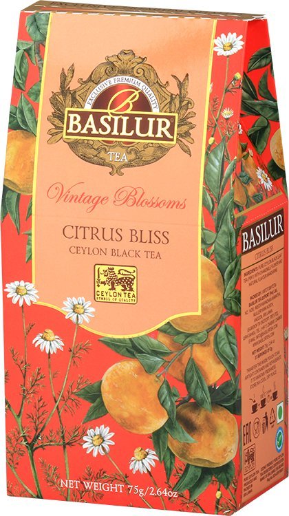 Basilur Basilur CITRUS BLISS czarna herbata MANDARYNKA 75g