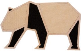 NAGA Paw Love - Katte kradsetræ - Panda - Hvid/sort