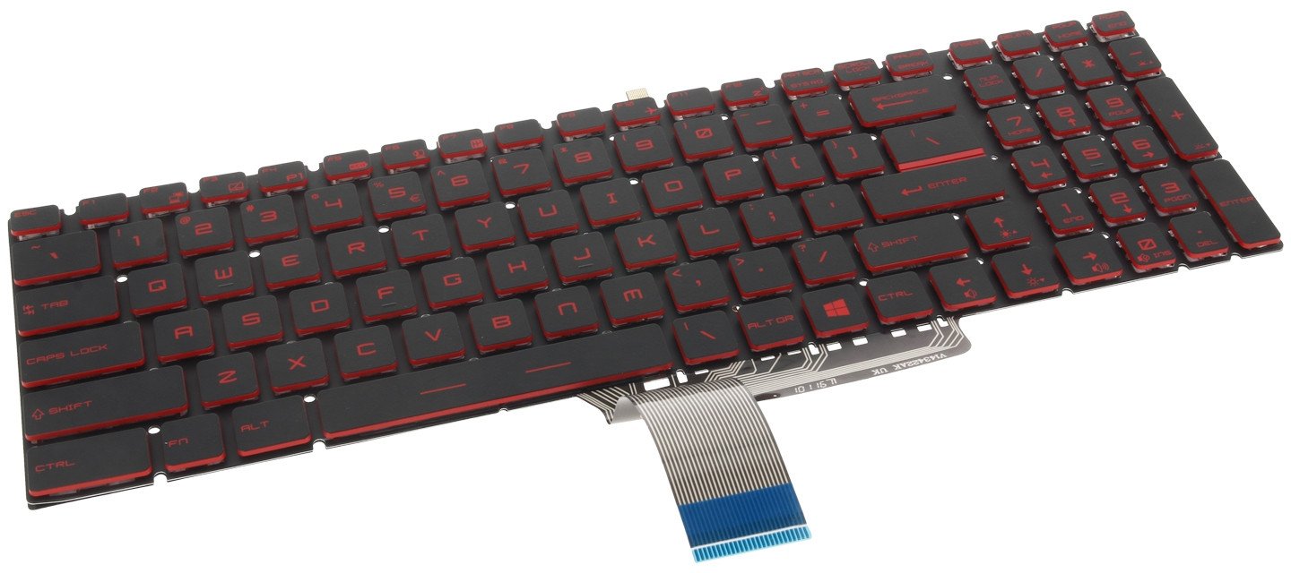 Klawiatura laptopa do MSI MS-16J9, MS-16JB (podświetlenie)