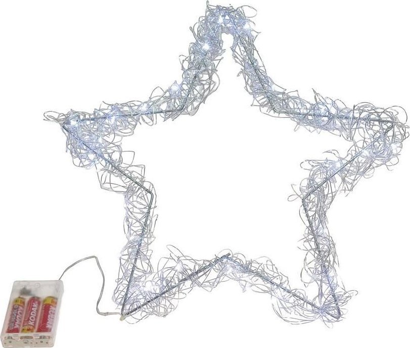 Gwiazda ze światłem LED na baterie