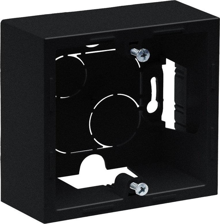 Legrand SUNO - Pojedyncza puszka natynkowa, Czarny - Legrand 721494 himp