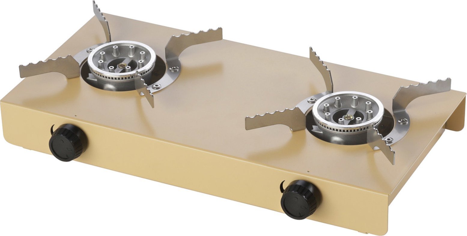 Meva Kuchenka kempingowa gazowa RIVET LPG 3kW - PIASKOWA Kuchenka kempingowa gazowa RIVET LPG 3kW - PIASKOWA