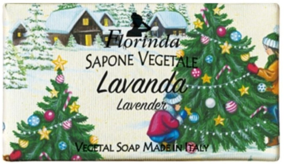 Florinda Xmas Mydło w kostce lawenda 100g