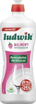 Ludwik Ludwik płyn do mycia naczyń 900g - malinowy