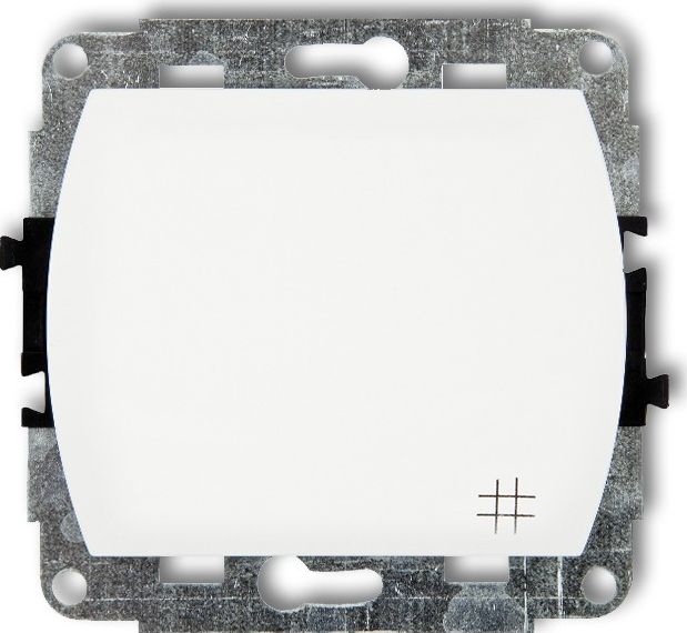 Karlik Łącznik Trend krzyżowy biały (WP-6)