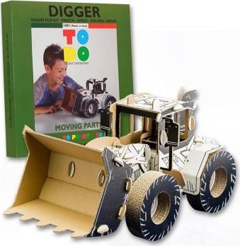 KOPARKA DO SKŁADANIA I MALOWANIA TO DO