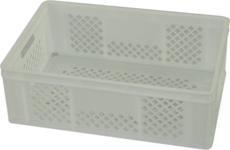 Artech Pojemnik transportowy EURO 200, dno i ścianki ażurowe, wym. 600 x 400 x 200 mm (Kolor zielony)