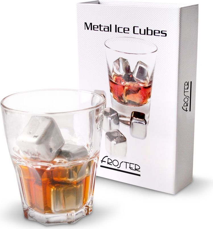 Froster Metalowe Kostki do Drinków