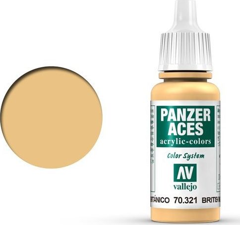 Vallejo British Tank Crew Highlights 70.321 uniwersalny