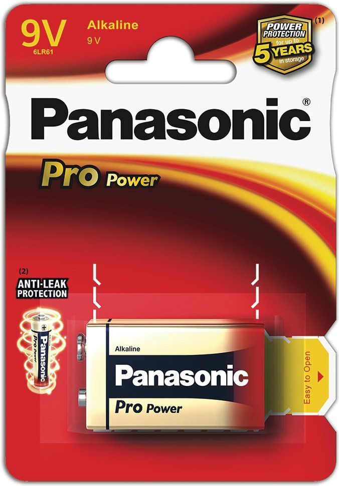 Panasonic Bateria Pro Power 9V Block 1 szt.