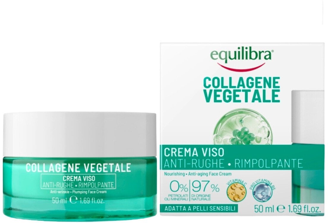 Beauty Formulas EQUILIBRA COLLAGENE Krem przeciwzmarszczkowy wypełniający 50ml