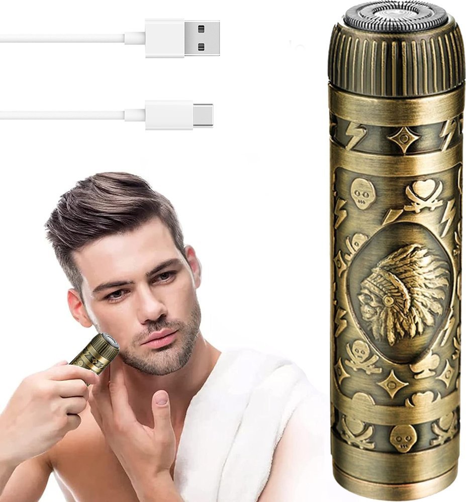 Trymer Verk Mini golarka trymer maszynka do brody twarzy ciała dla mężczyzn depilator Mini golarka trymer maszynka do brody twarzy ciała dla mężczyzn