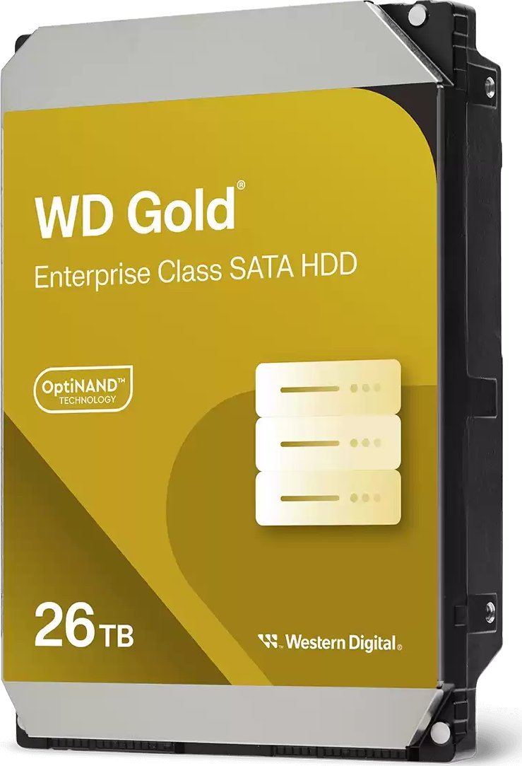 Western Digital Gold WD261KRYZ dysk twardy 26 TB 7200 RPM 512 MB 3.5" Serial ATA III
