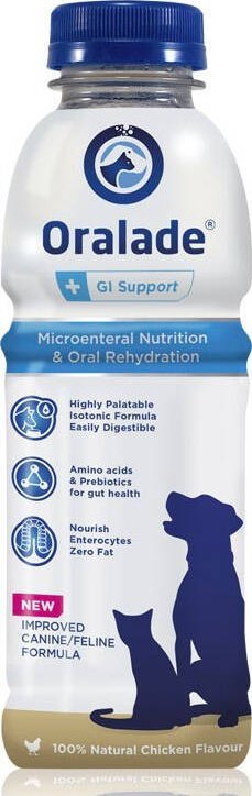 Livisto Livisto ORALADE GI SUPPORT 500 ML elektrolity z prebiotykiem dla psów i kotów