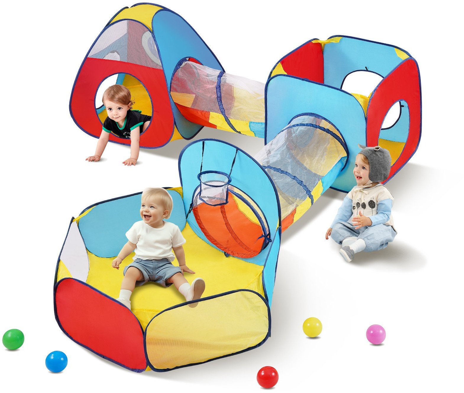 Namiot dla Dzieci Tipi Domek Wigwam Tunel do Domu Ogrodu Zestaw Ogrodowy