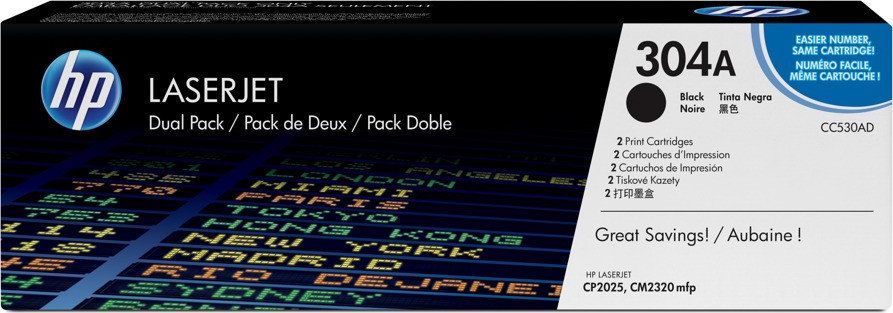Toner HP 304AD Black Oryginał (CC530AD)