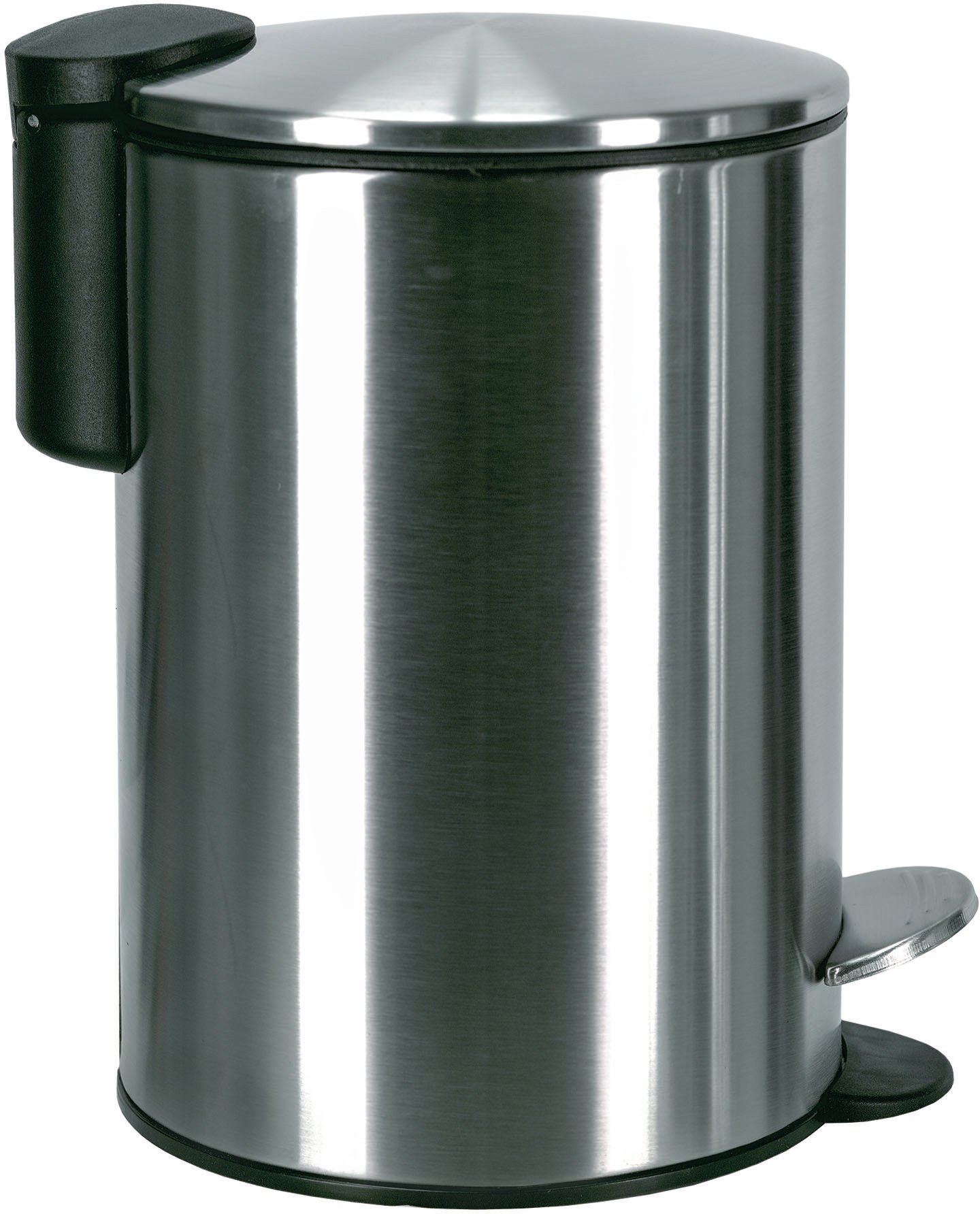 KLEINE WOLKE Silence Kosz łazienkowy chrom 3 l