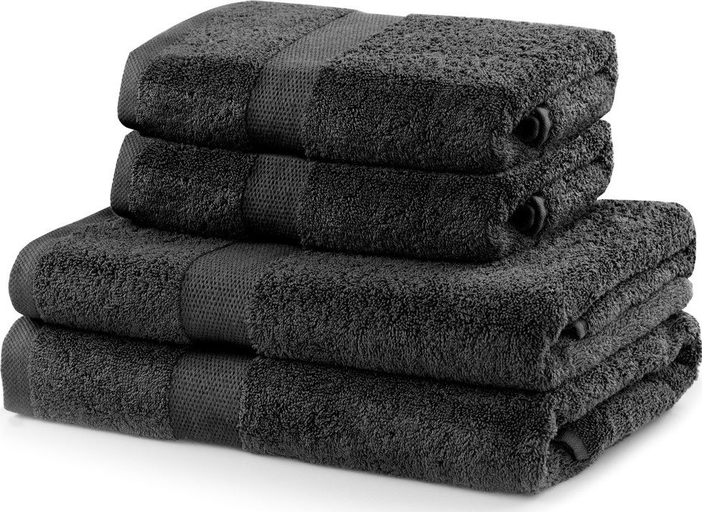 Decoking TOWEL/MARINA/CHARCOAL/SET2*70x140+2*50x100