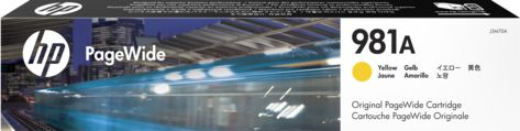Tusz HP Wkład atramentowy Ink/981A Yellow Original (J3M70A)