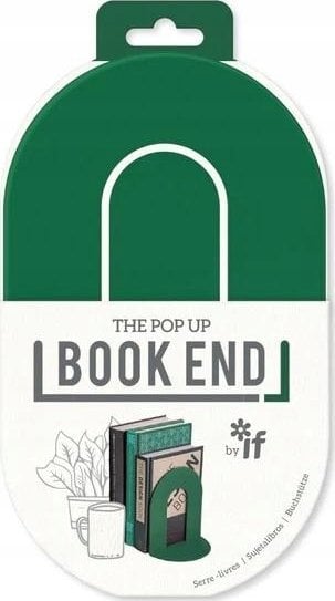 Book End Podpórka pod książki ciemny zielony