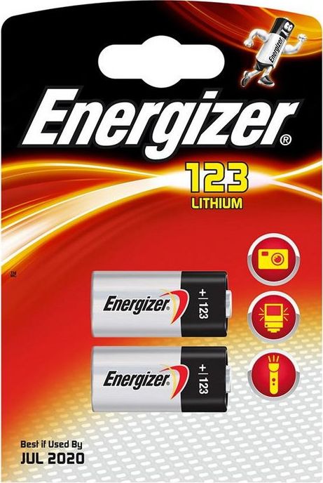 Energizer Bateria Photo CR123 2 szt.