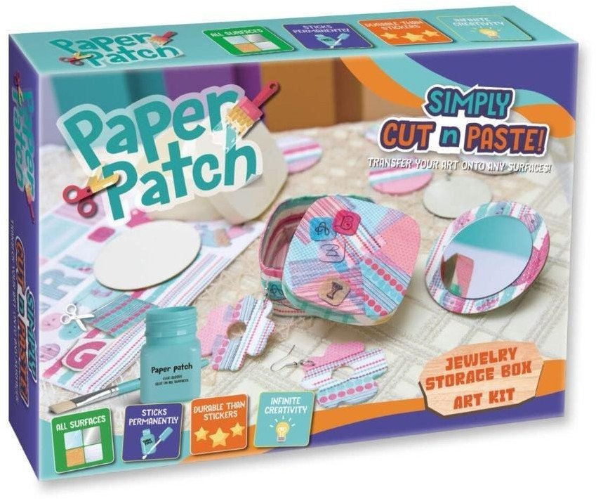 Zestaw decoupage Paper Patch - Szkatułka drewniana