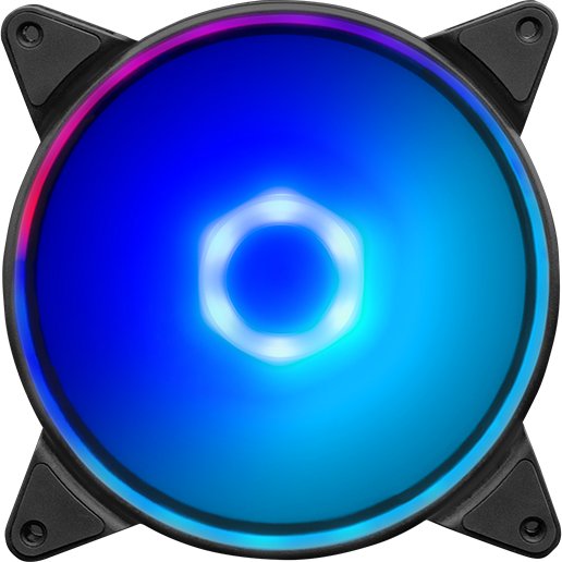 Chieftec ZF-1425RGB system chłodzenia komputerów Obudowa komputera Wentylator 14 cm Wielobarwny 1 szt.