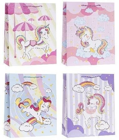 Rozette Torebka ozdobna 26x32x10cm hot-stamp mix ROZETTE