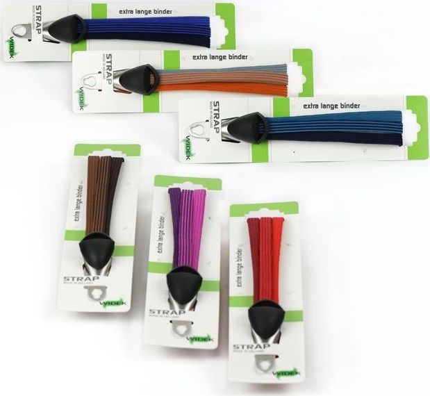 Widek Taśma do bagażnika WIDEK TRIO STRAPS E-BIKE VISION gumowa mix kolorów pudełko 12szt.(NEW)