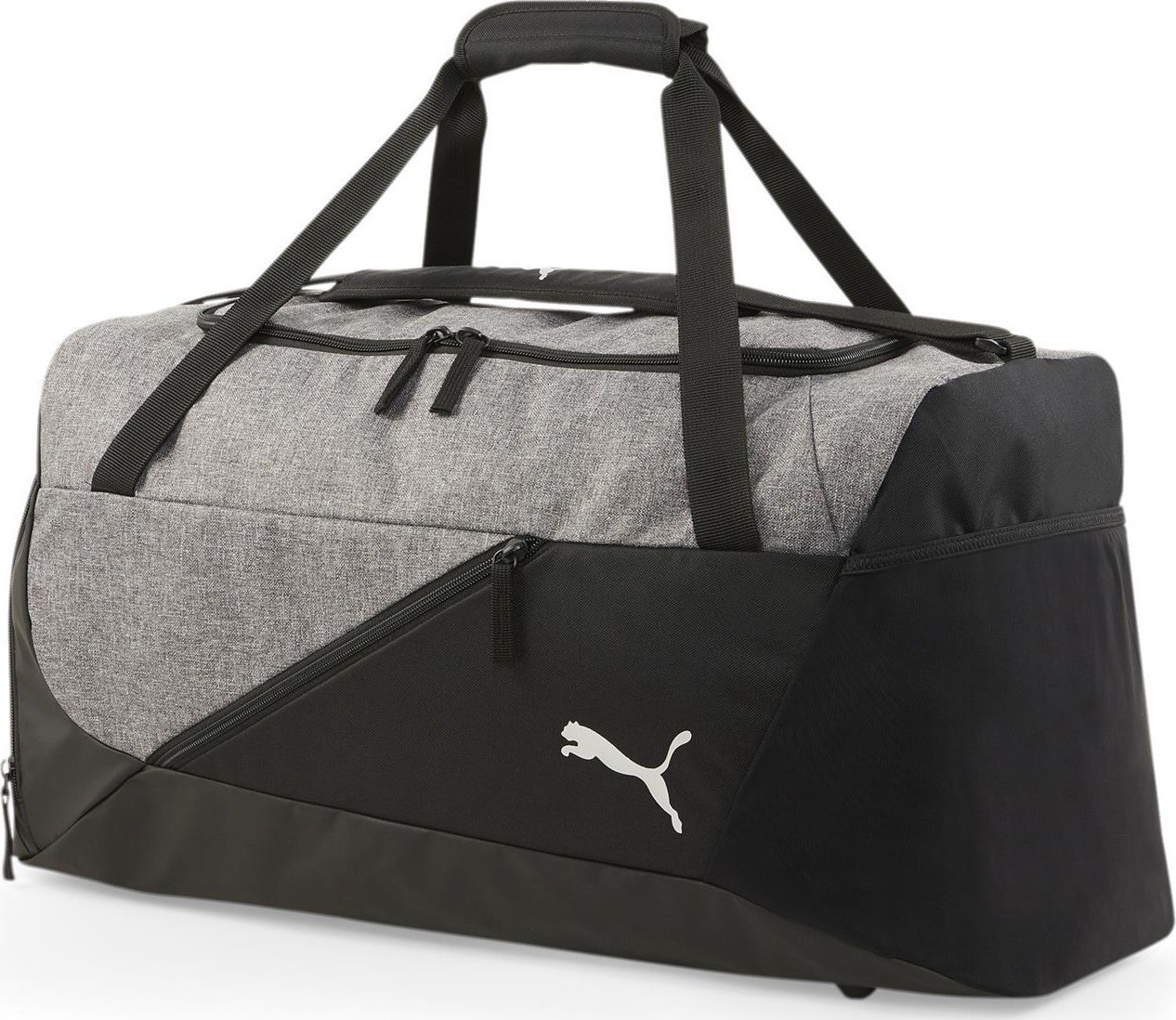 Puma Torba sportowa teamFINAL M czarno-szara (078941 01)