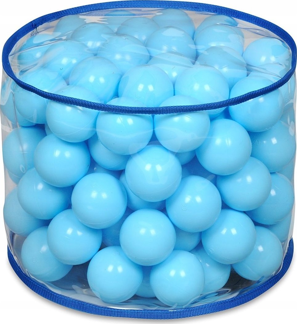 Kadax Pufa Siedzisko Dla Dzieci Niebieskie Piłki 39cm