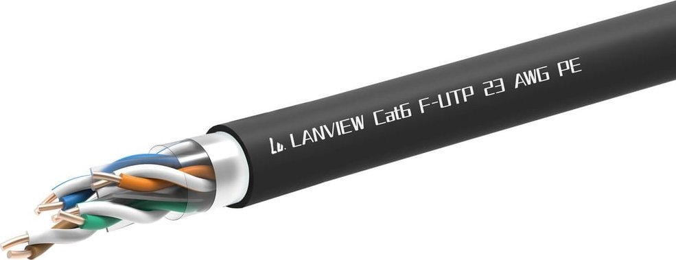 Lanview Lanview LVN-CAT6PE-FUTP-305M kabel sieciowy Cat6 F/UTP (FTP)