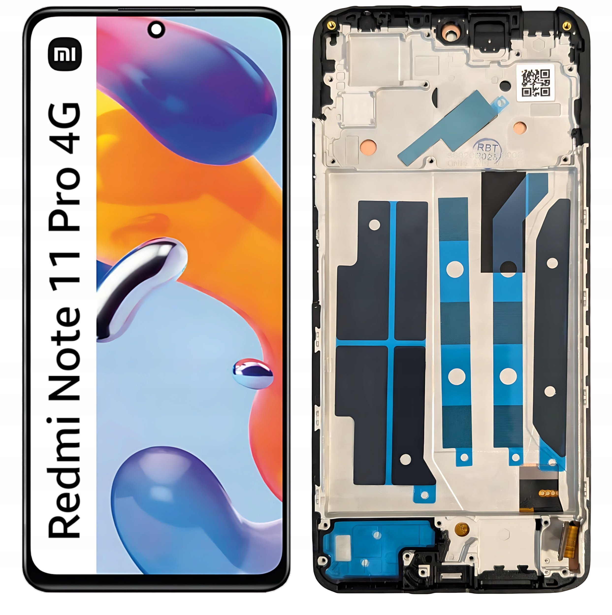 WYŚWIETLACZ EKRAN LCD DO XIAOMI REDMI NOTE 11 PRO 4G INCELL RAMKA 2201116TG