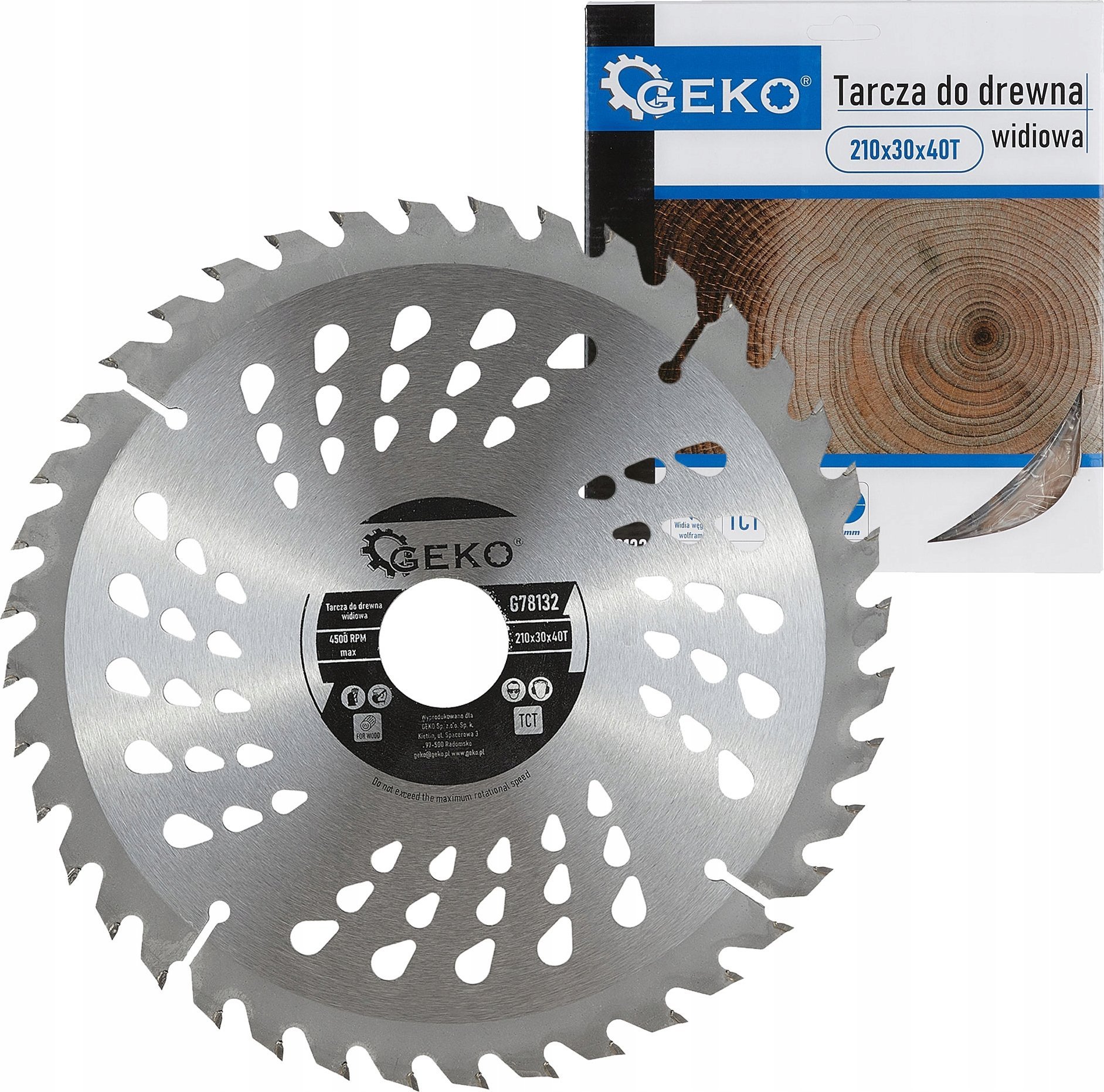 Geko Tarcza do drewna 210x30x40T (50)