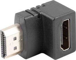 Adapter AV Lanberg HDMI - HDMI czarny (AD-0033-BK)