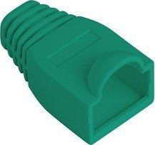 Lanberg LANBERG Osłonka na wtyk RJ45 zielona 100 sztuk