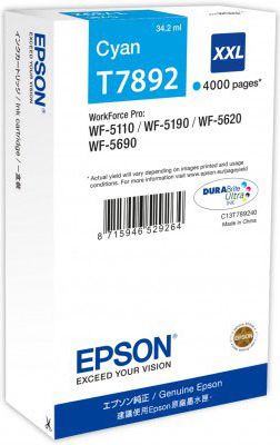 Tusz Epson Tusz C13T789240 (cyan)