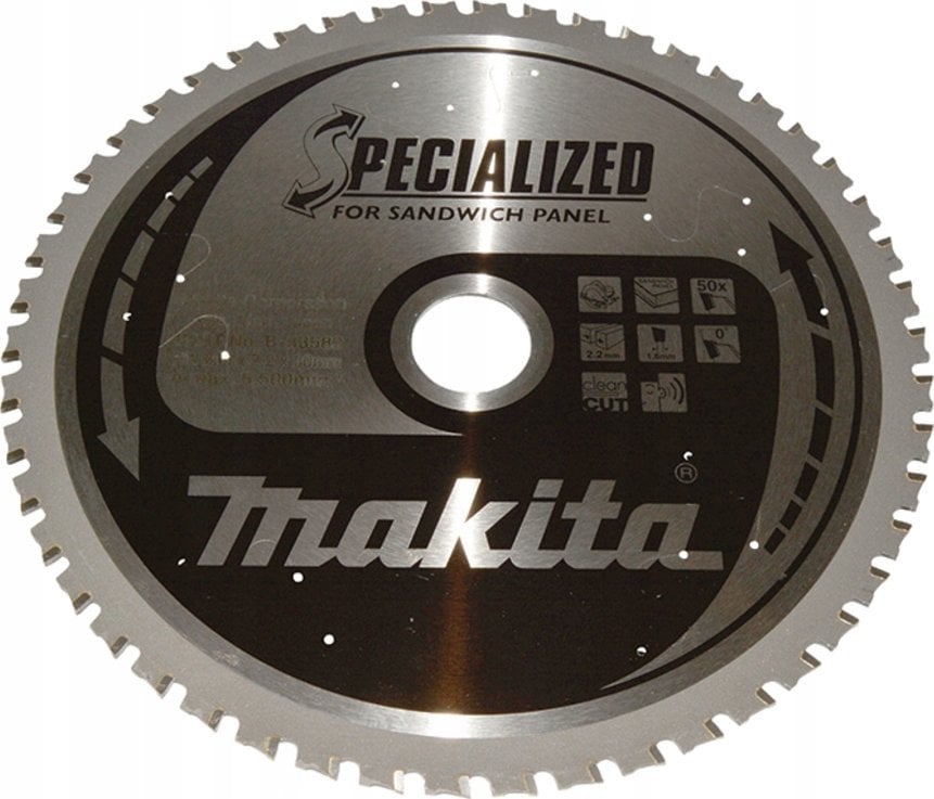 Makita MAKITA PIŁA TARCZOWA 235x30x50z SPECJALIZED PŁYTY WARSTWOWE