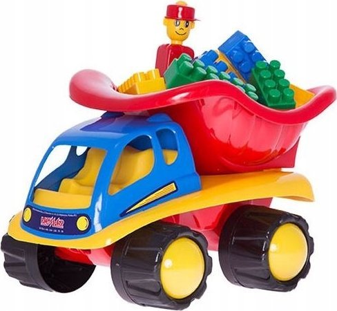 Teka Samochód wywrotka z klockami