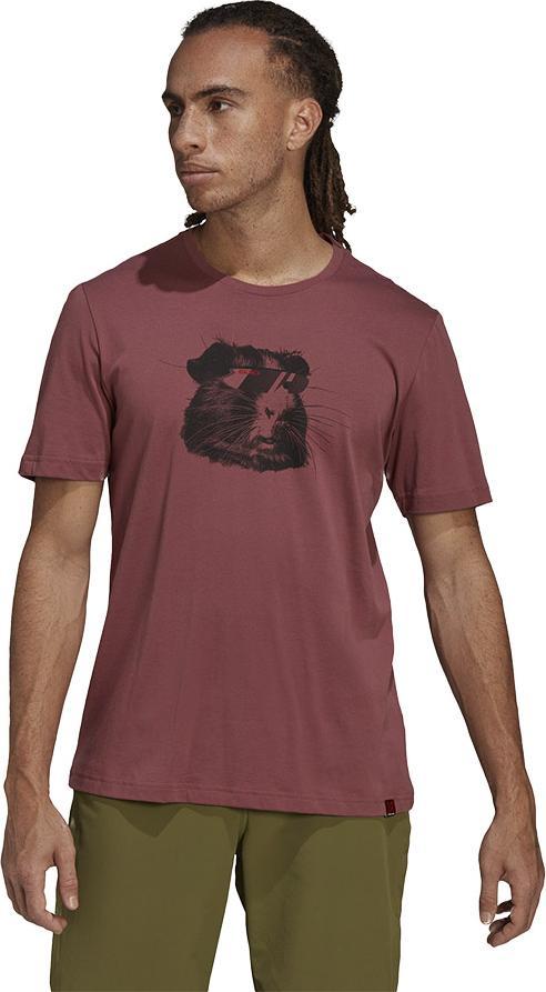 Adidas Koszulka adidas 5.10 Glory Tee H59754 H59754 różowy S