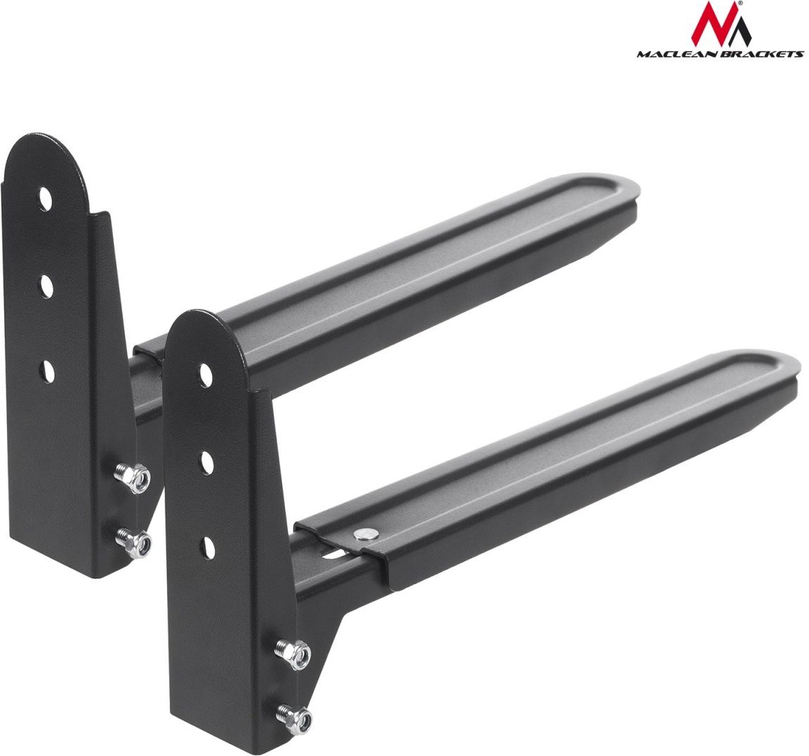 Maclean Uchwyt do kuchenki mikrofalowej czarny (MC-776 B)