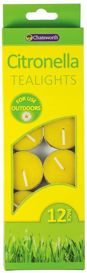 Chatsworth Citronella Podgrzewacze zapachowe przeciw komarom 12szt.