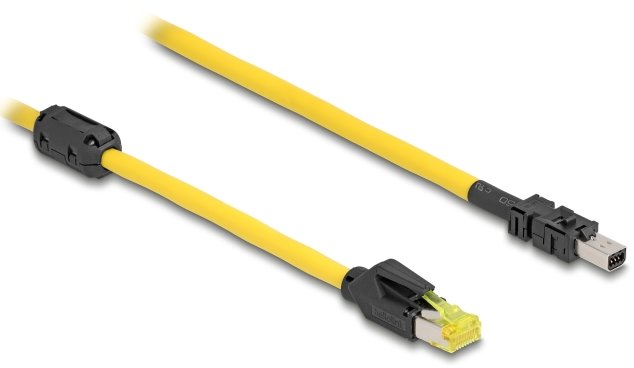DeLOCK 81253 kabel sieciowy Czarny, Żółty 5 m Cat6