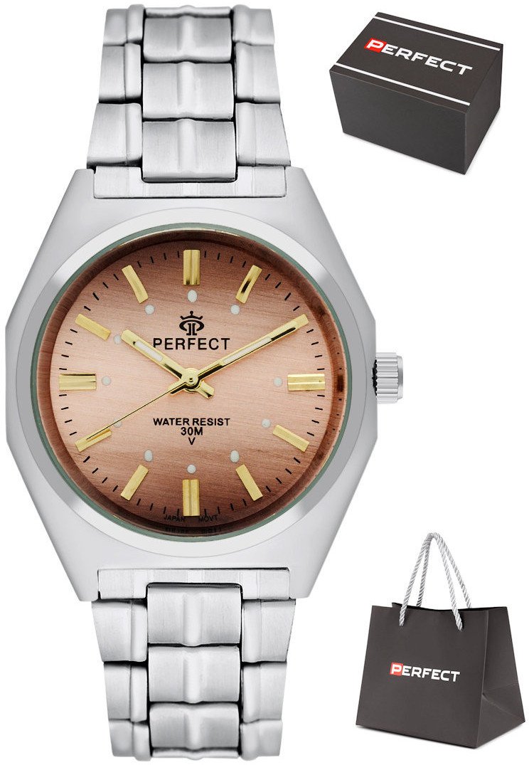 Zegarek Perfect P186-08 męski klasyczny 37 mm .